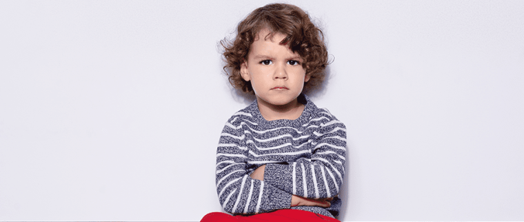 Enfant crise de colère